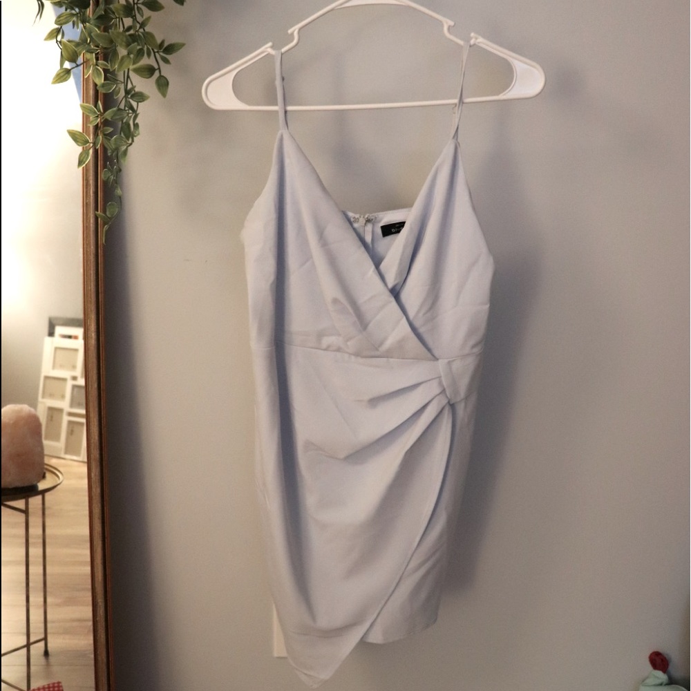Light blue party dress